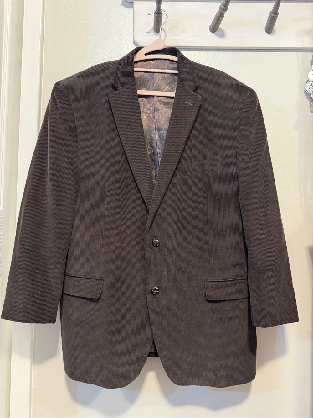 Lauren Ralph Lauren Brown Corduroy Sport Coat Blazer